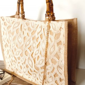 WishBag 22 - 16  hojas y encaje