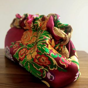 WishBag 22 - 40 bombonera flores brocadas