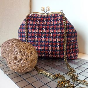 WishBag Pepa- mini.  Chanel azul y rojo