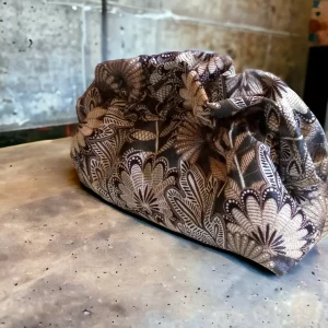 WishBag Maxi Bombonera flores metalizadas -23